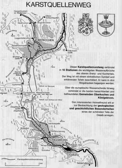 Karstquellenweg Oberkochen-Königsbronn